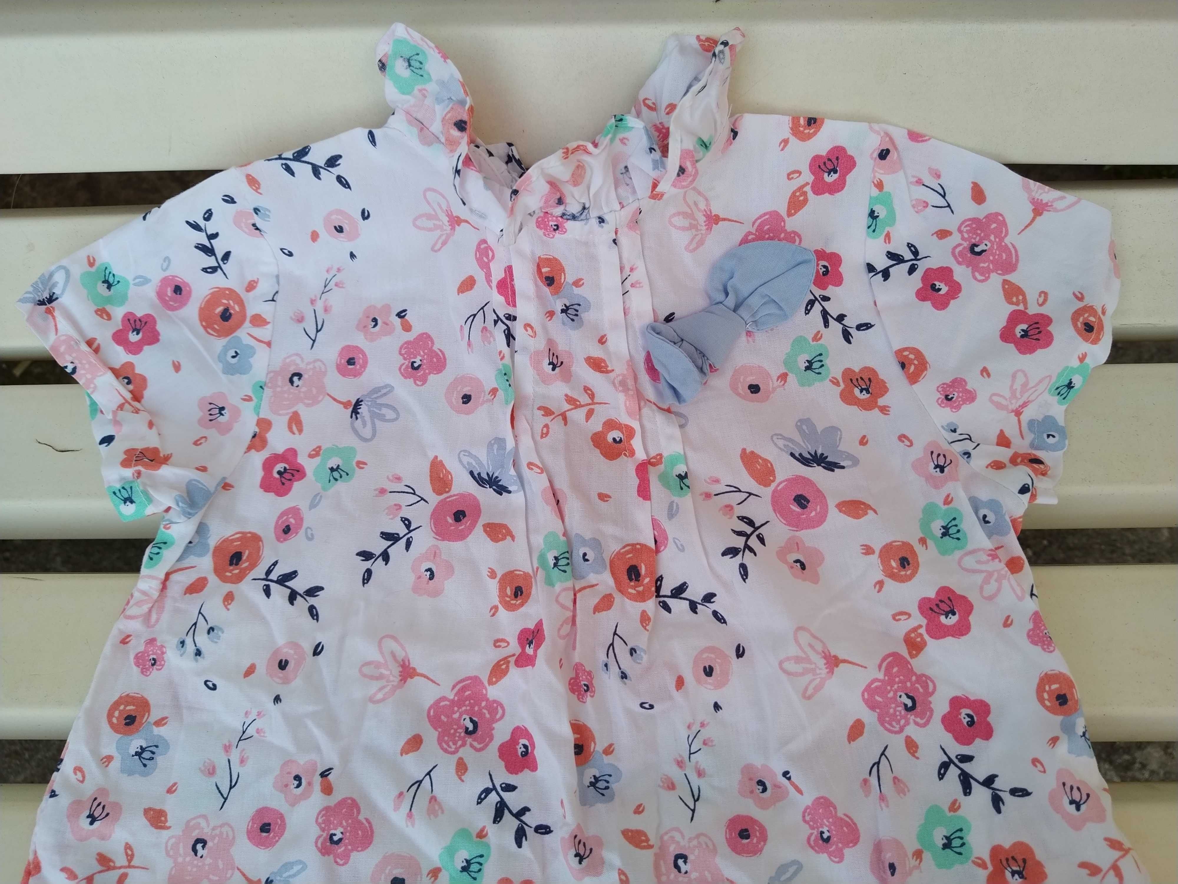 Blusa de menina florida - ZIPPY - 18 - 24 meses - 88 cm