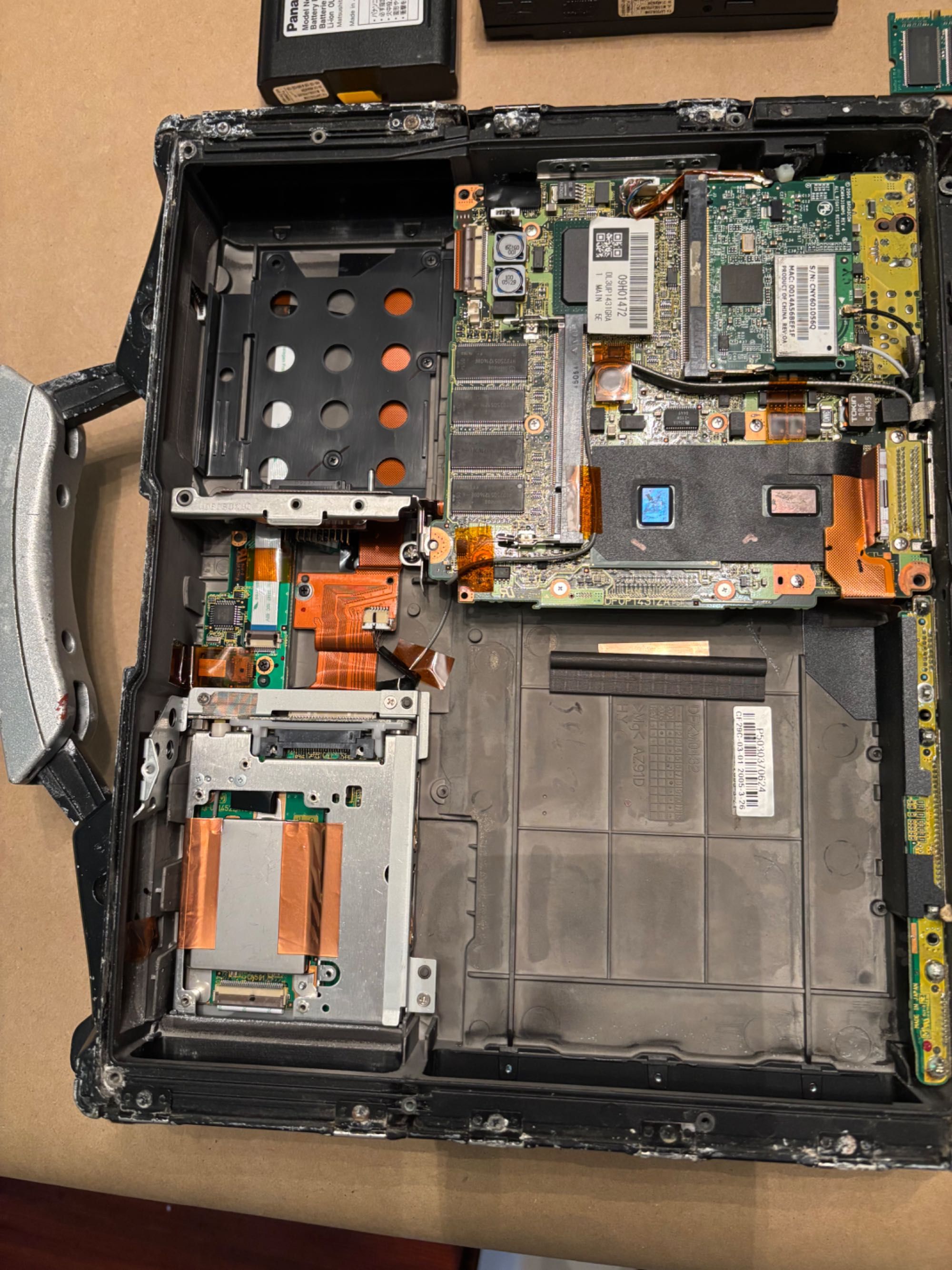 Laptop Toughbook Panasonic CF-29 na części