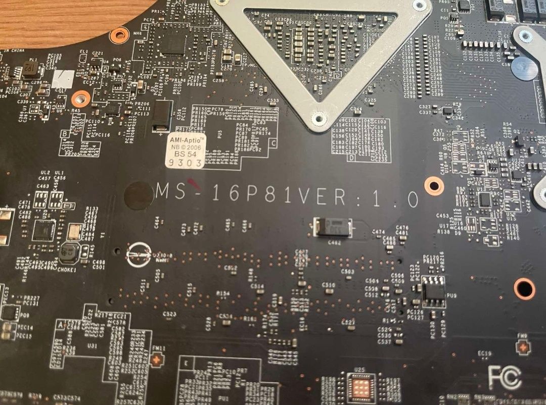 Плата MSI GL63 i7 gtx1650 робоча і зарядка