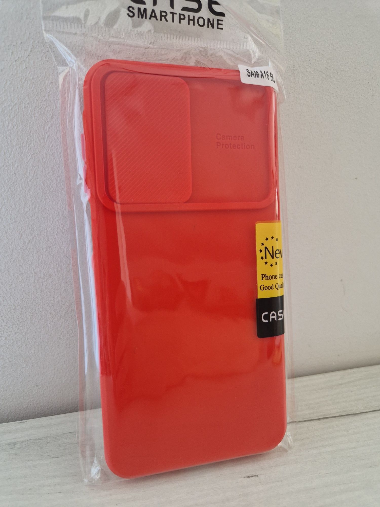 Camshield Soft do Samsung Galaxy A16 4G/5G Czerwony