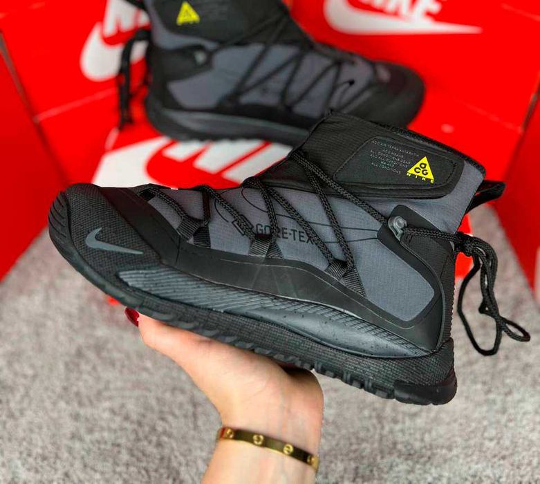 Зимові Nike ACG Air Terra Antarktik (36-46) кросівки на хутрі Найк