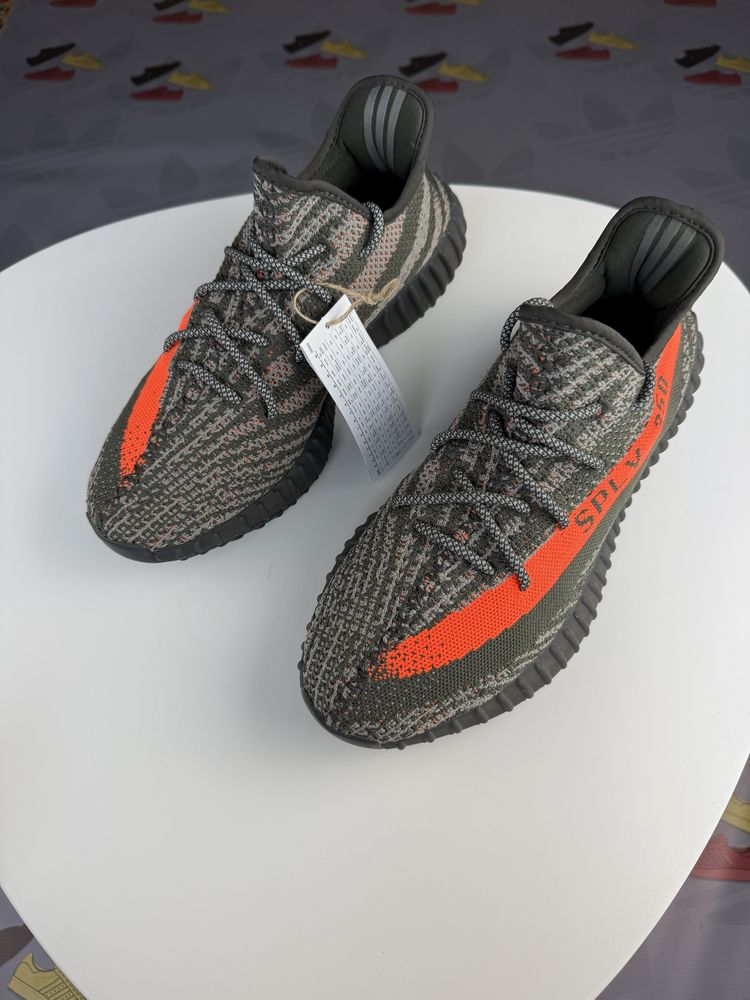 ОРИГІНАЛ 100% Adidas Yeezy Boost 350 V2 Carbon Beluga | HQ7045 кроси