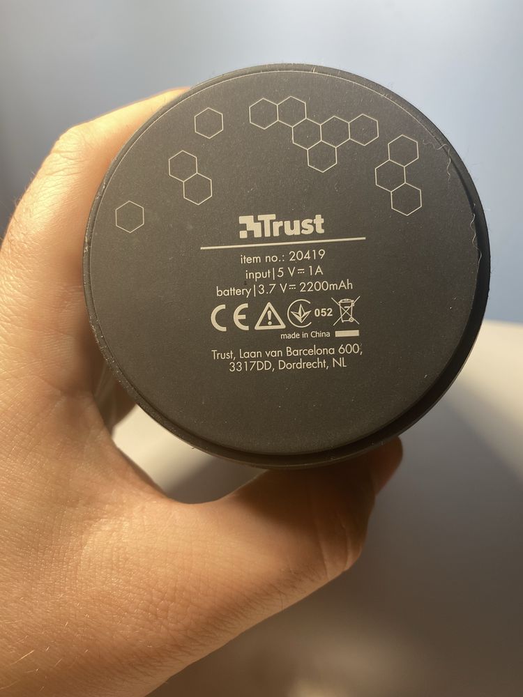 Głosnik bluetooth Trust DIXXO - światła imprezowe, USB, AUX, Karta SD!