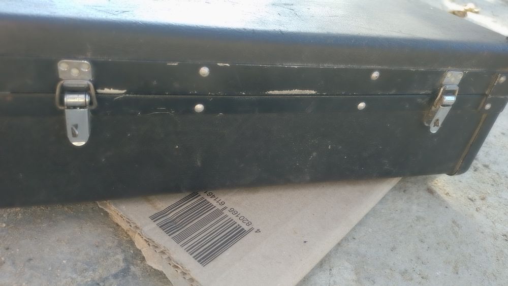 Алюминиевый кейс (чемодан) 50*70*12 из под усилителя