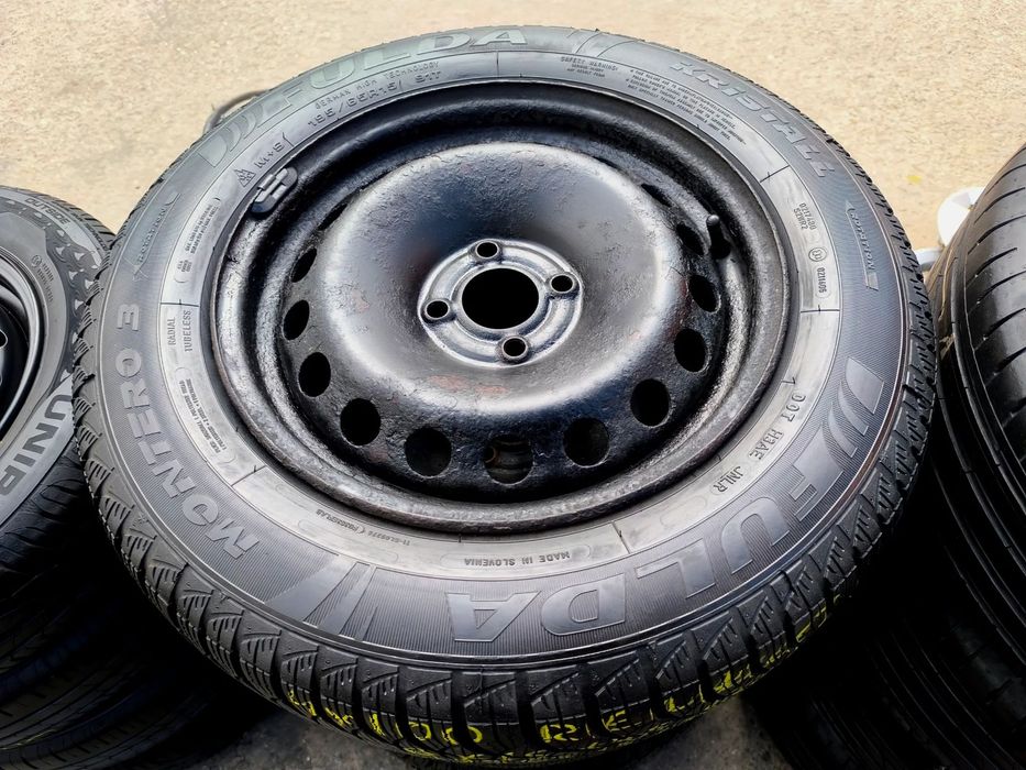 4x100 Felgi Stalowe Stal 15 Koła Zimowe Zima RENAULT MEGANE II 2 SCENIC I Grand LAGUNA I SAFRANE DACIA DOKKER STEPWAY 8mm Legnica ALU-RAD 195//65 21r.