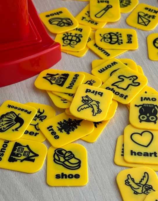 Англомовна настільна гра Zingo, розвиваюча гра для діток, англійською