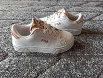Fila buty sportowe 31 białe złote oryginał sneakersy tenisówki trampki