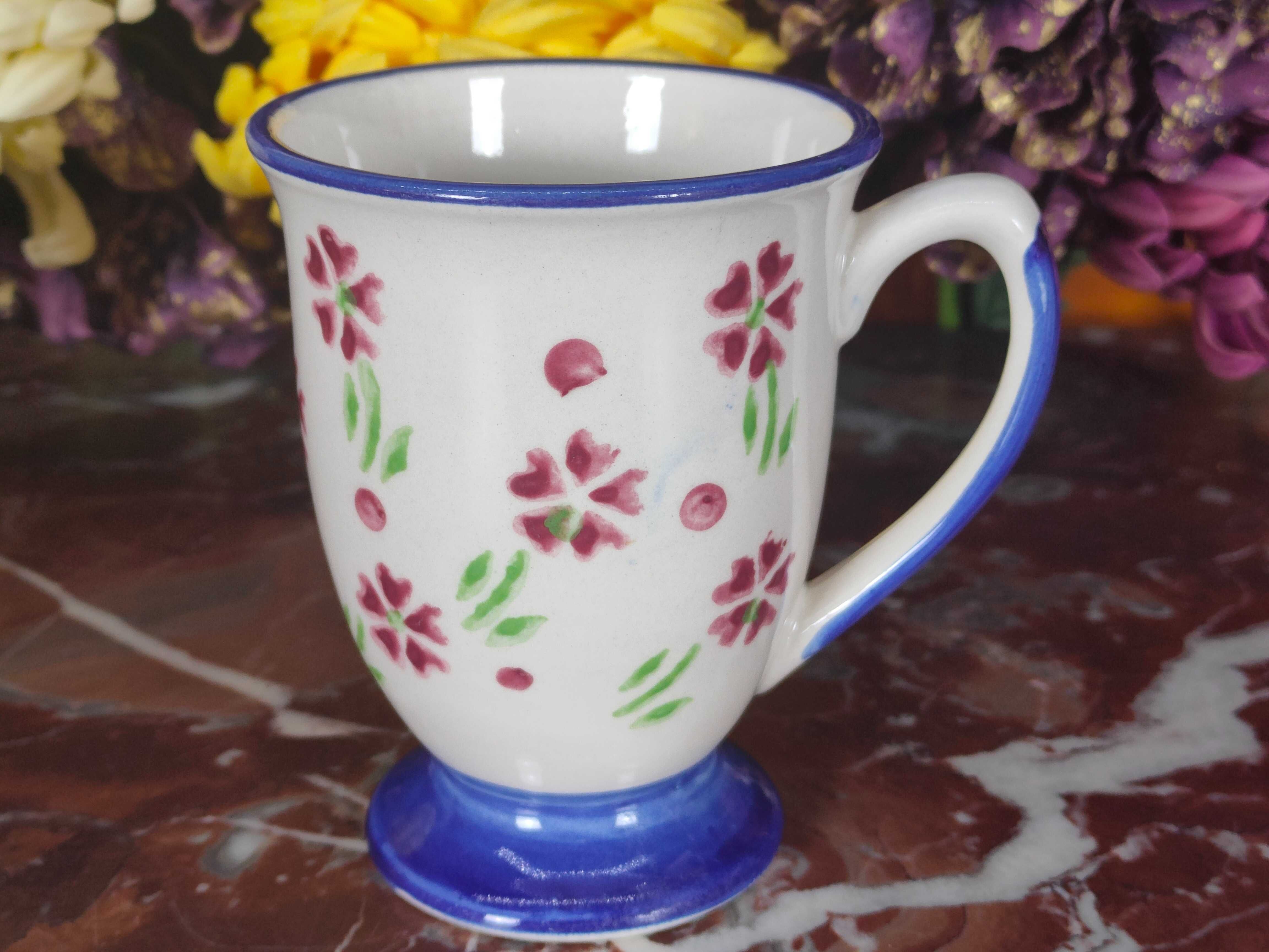 Ładny ceramiczny kubek à la Bolesławiec - 320 ml #1