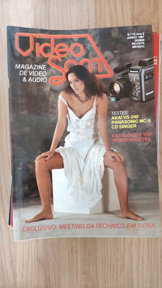 Revistas hifi e vídeo anos 80