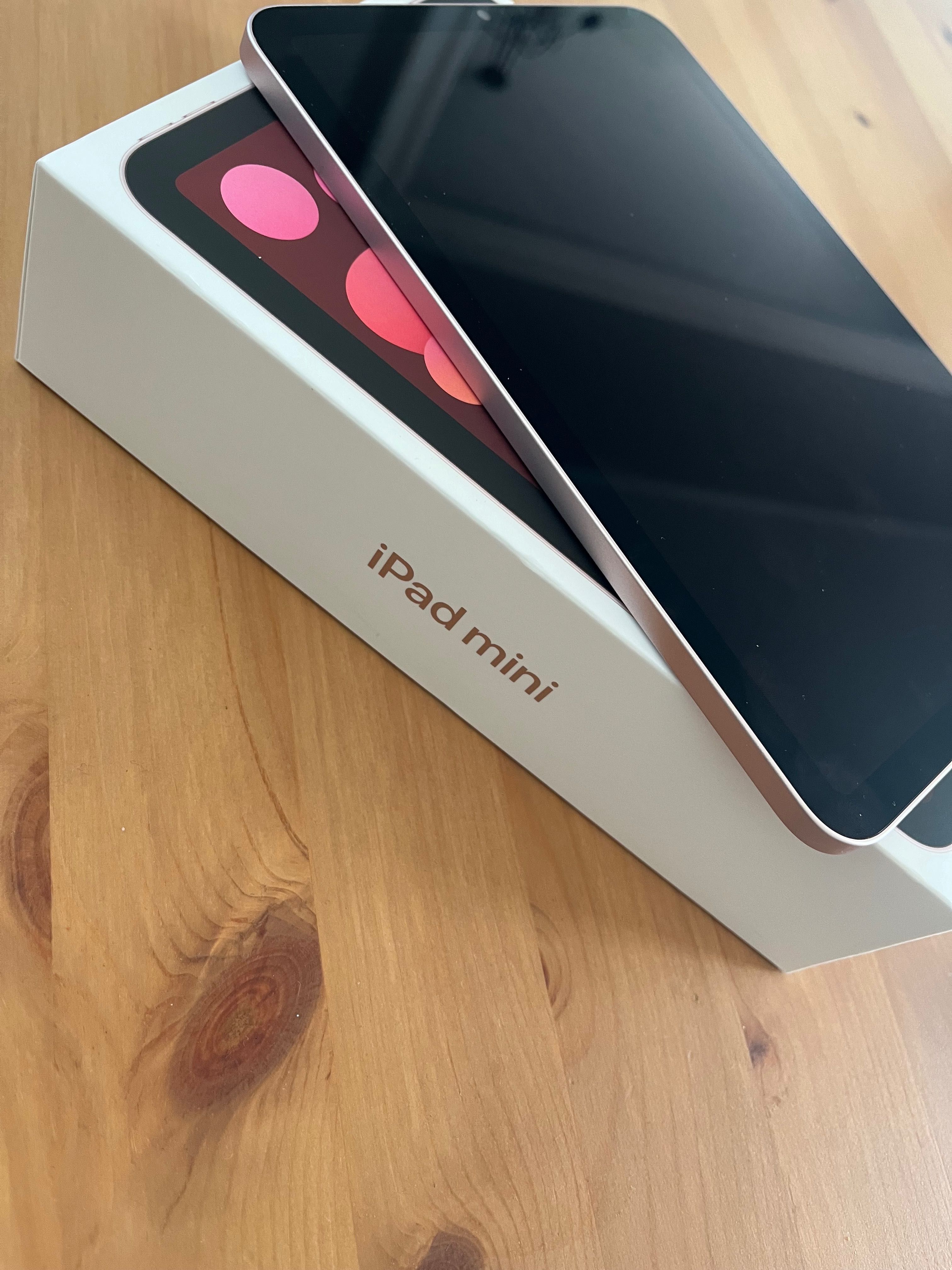 Tablet APPLE iPad mini 8.3" 6 gen. 64GB Wi-Fi Różowy +case