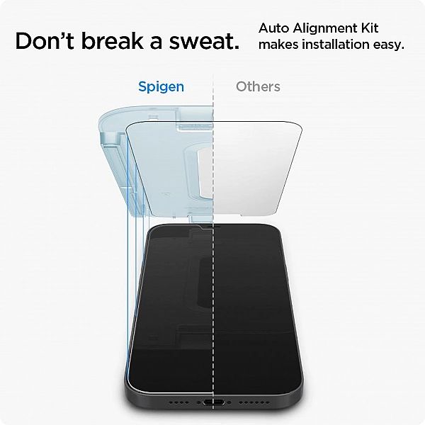 Szkło Hartowane Spigen Glas.tr "Ez Fit" 2-pack Iphone 12/12 Pro