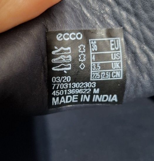 Мокасини Ecco Hybrid  Moc. Розмір 36,37. Оригінал.