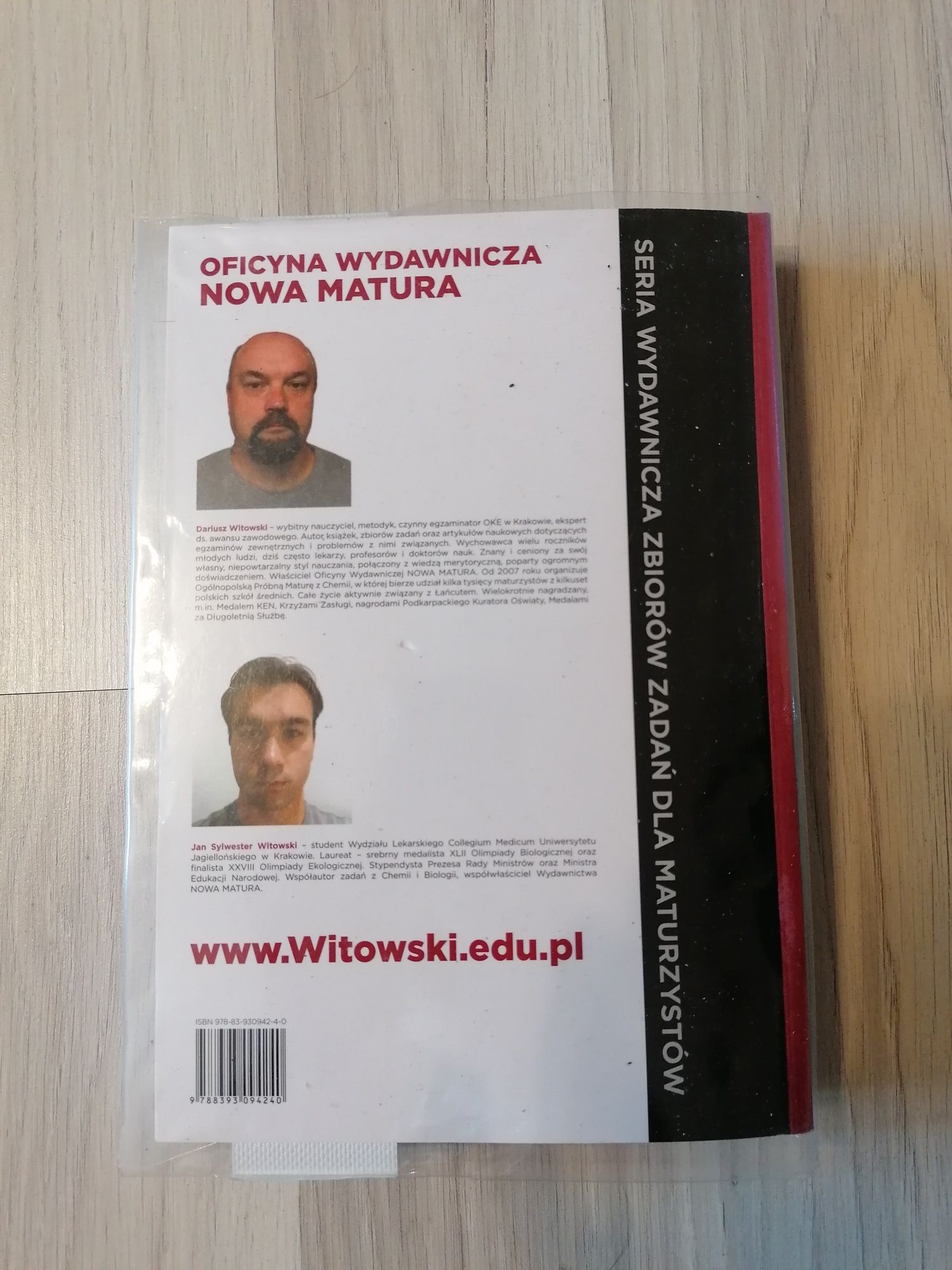 Dariusz Witowski chemia 1 zbiór zadań tom 1 2018