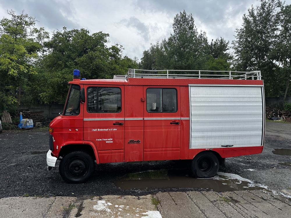 Mercedes benz 608D straż pożarna zabytek