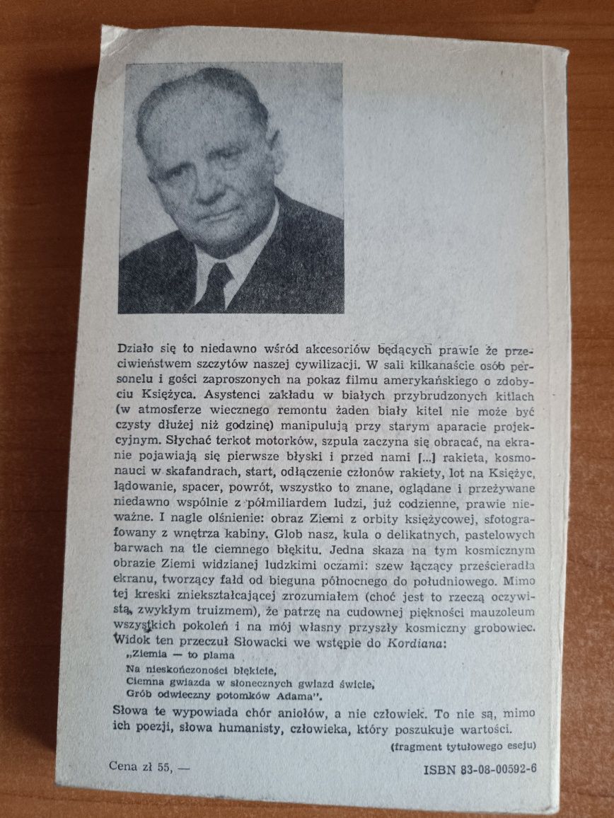 Witold J. Kapuściński "Człowiek czy humanista w kosmosie"