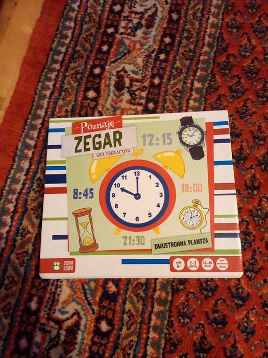Poznaię zegar gra edykacyjna zielona sowa
Zagrana 2x