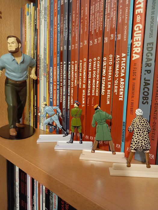 Coleção completa "Blake e Mortimer", Studio Jacobs, 2020 (4 Figuras)