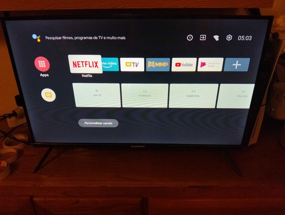 Android TV blaukpunt de 32 polegadas