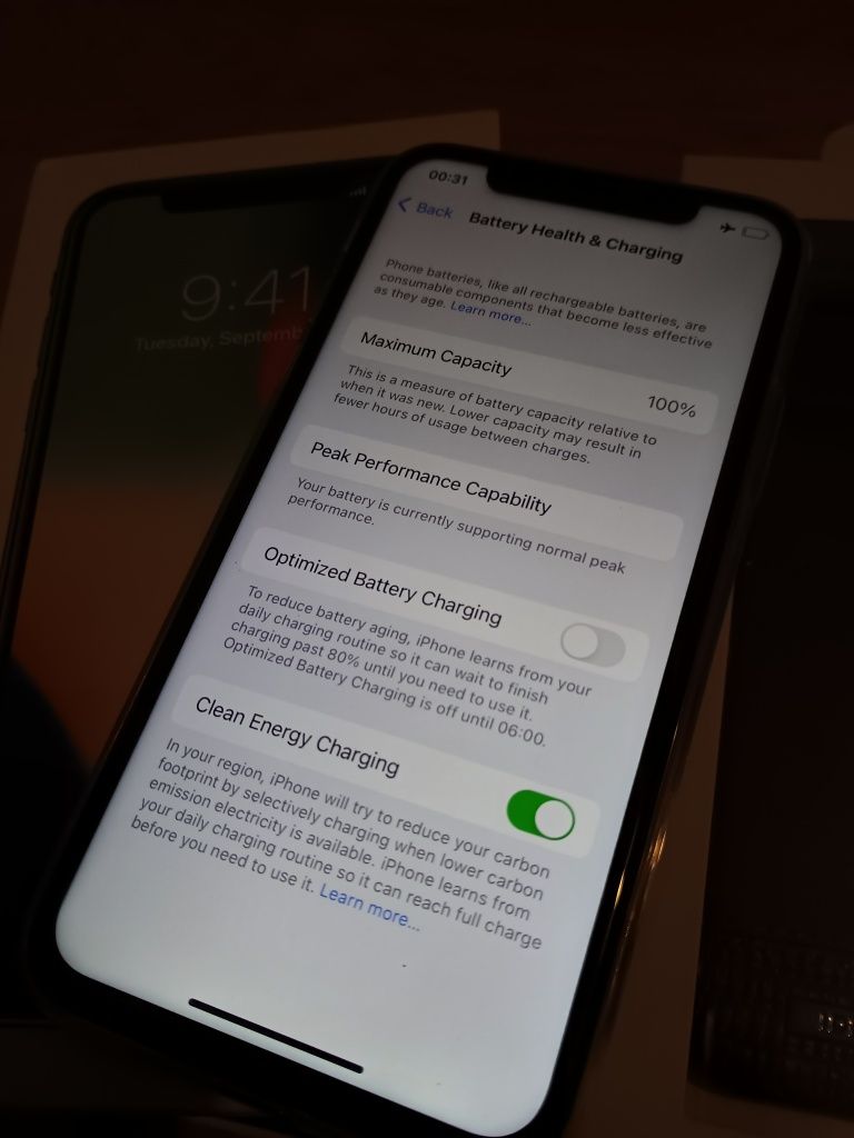iPhone X 256GB + etui