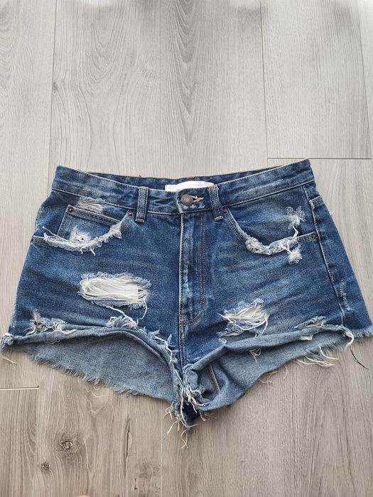 Szorty jeansowe zara r.s