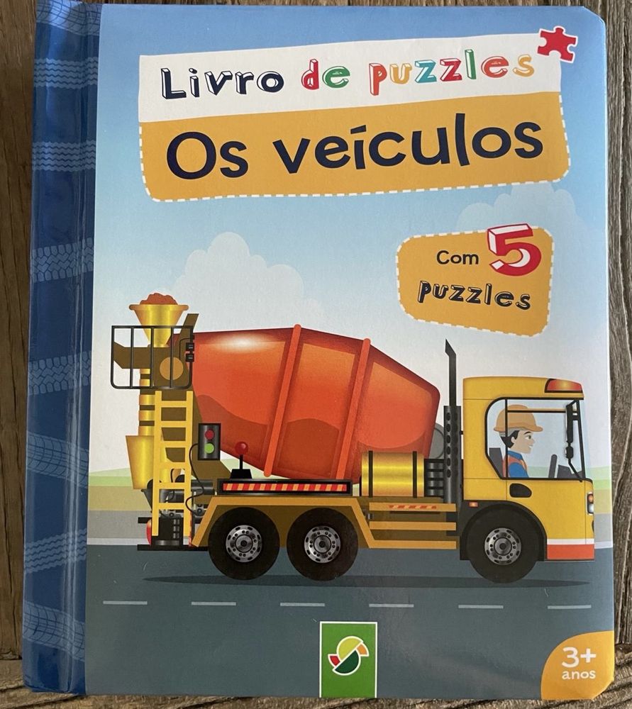 4 livros Puzzle - novos