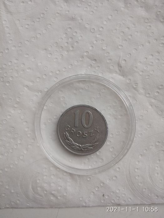 Moneta 10 groszy z 1978r