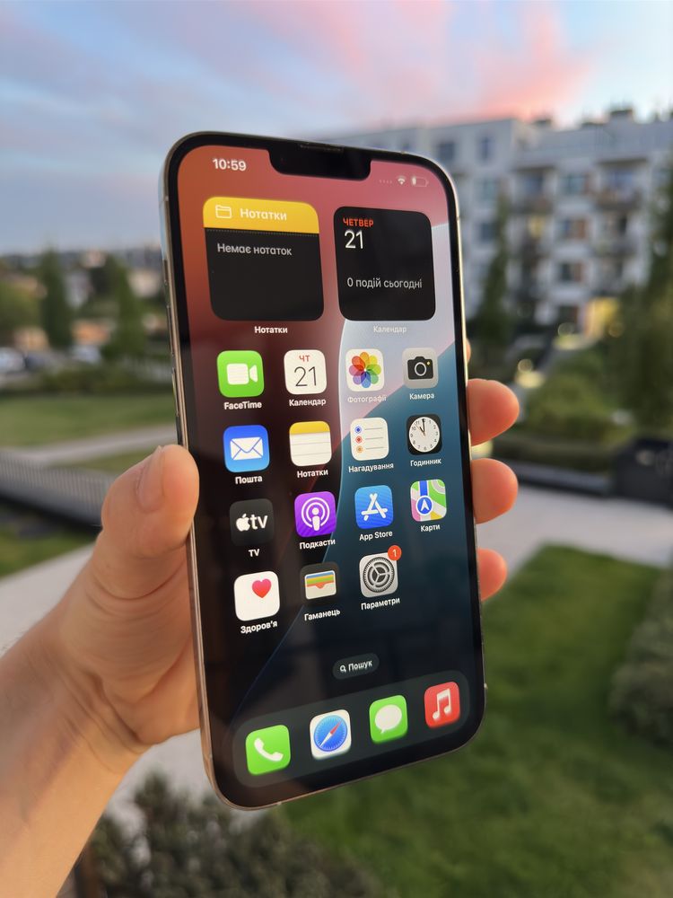 Apple Iphone Айфон 13 Про Макс 128ГБ Білий, Неверлок, Оригінал