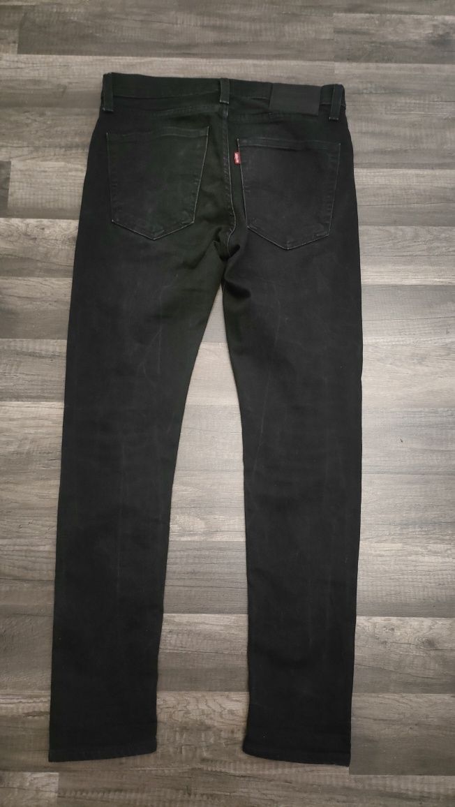 czarne LEVI'SY Lot Skinny Traper 32/30  super stanie