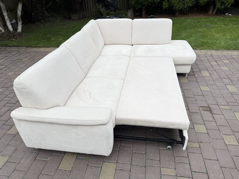 Шкіряний Розкладний Диван