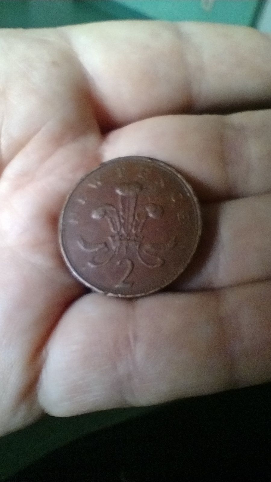 2 New Pence z 1971 z Elizabeth II