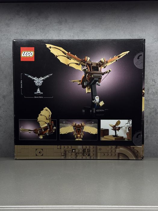 Новий LEGO Icons Літальний апарат Леонардо да Вінчі (10363)