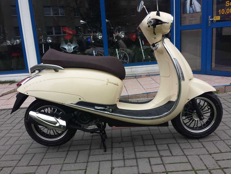 JUNAK VINTAGE 50 4T!Euro-5! Wtrysk! Szyk! Styl!Elegancja! Raty! Dowóz!