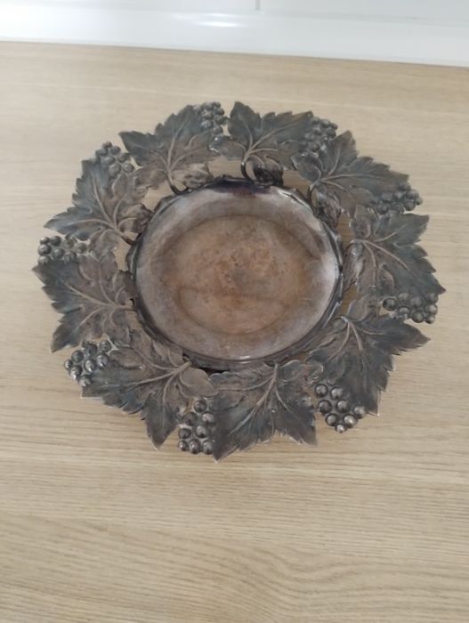 Piękna platerowana Patera