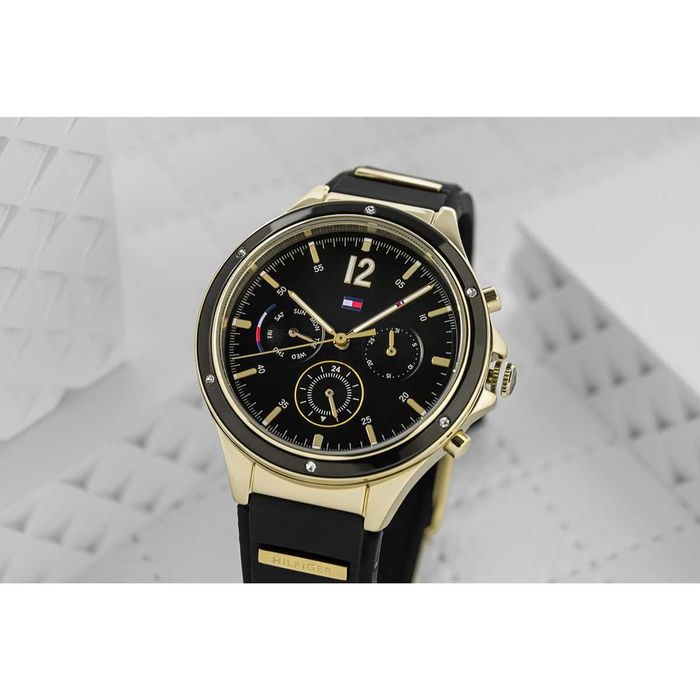 Zegarek Damski Tommy Hilfiger Eve Złoty + BOX