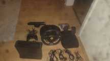 Xbox 360 + 2 Pady +Kinect dodatkowo Kierownica Ferrari