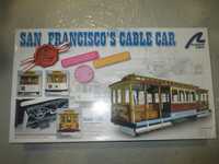 Kit em madeira da Artesania Latina San Francisco Cable Car