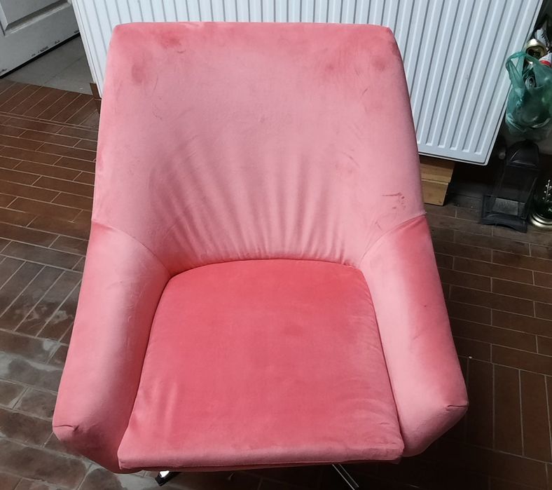 Fotel obrotowy z czasów PRL