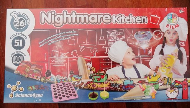 Jogo Science4you - Nightmare kitchen. A estrear, ainda na caixa.