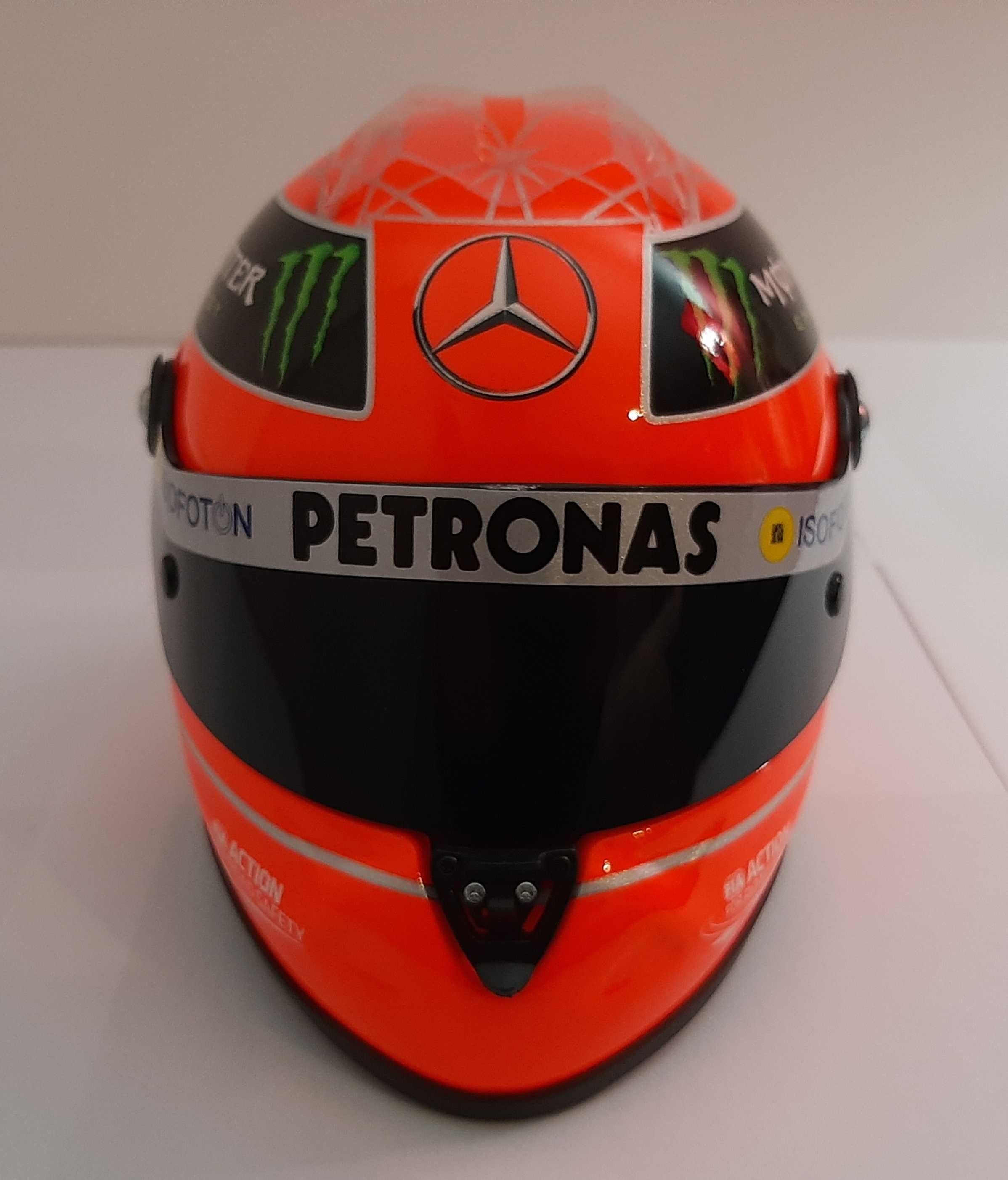 Michael Schumacher F1 capacete 1:2 GP Brasil 2012