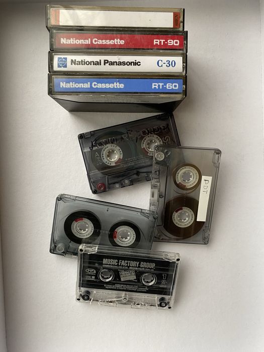Аудиокассеты лот 8 шт