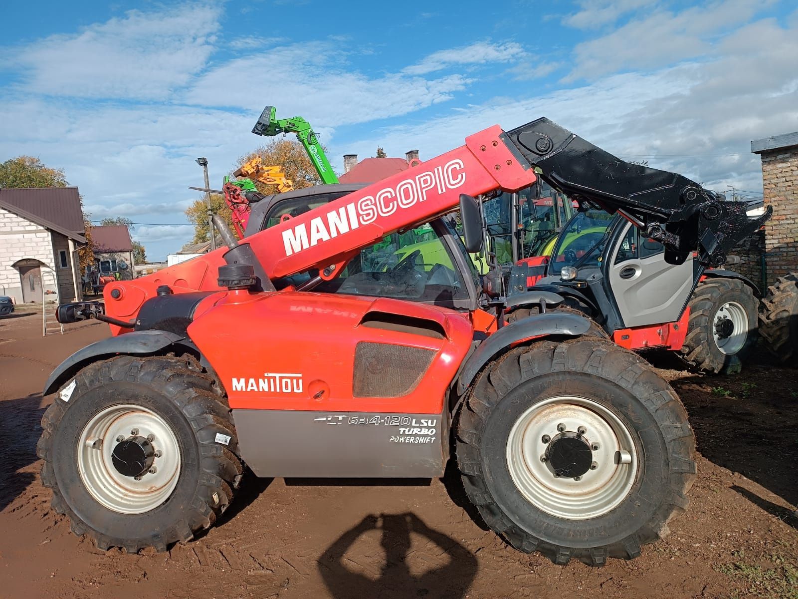 Manitou MLT 634-120 Ładna mały przebieg