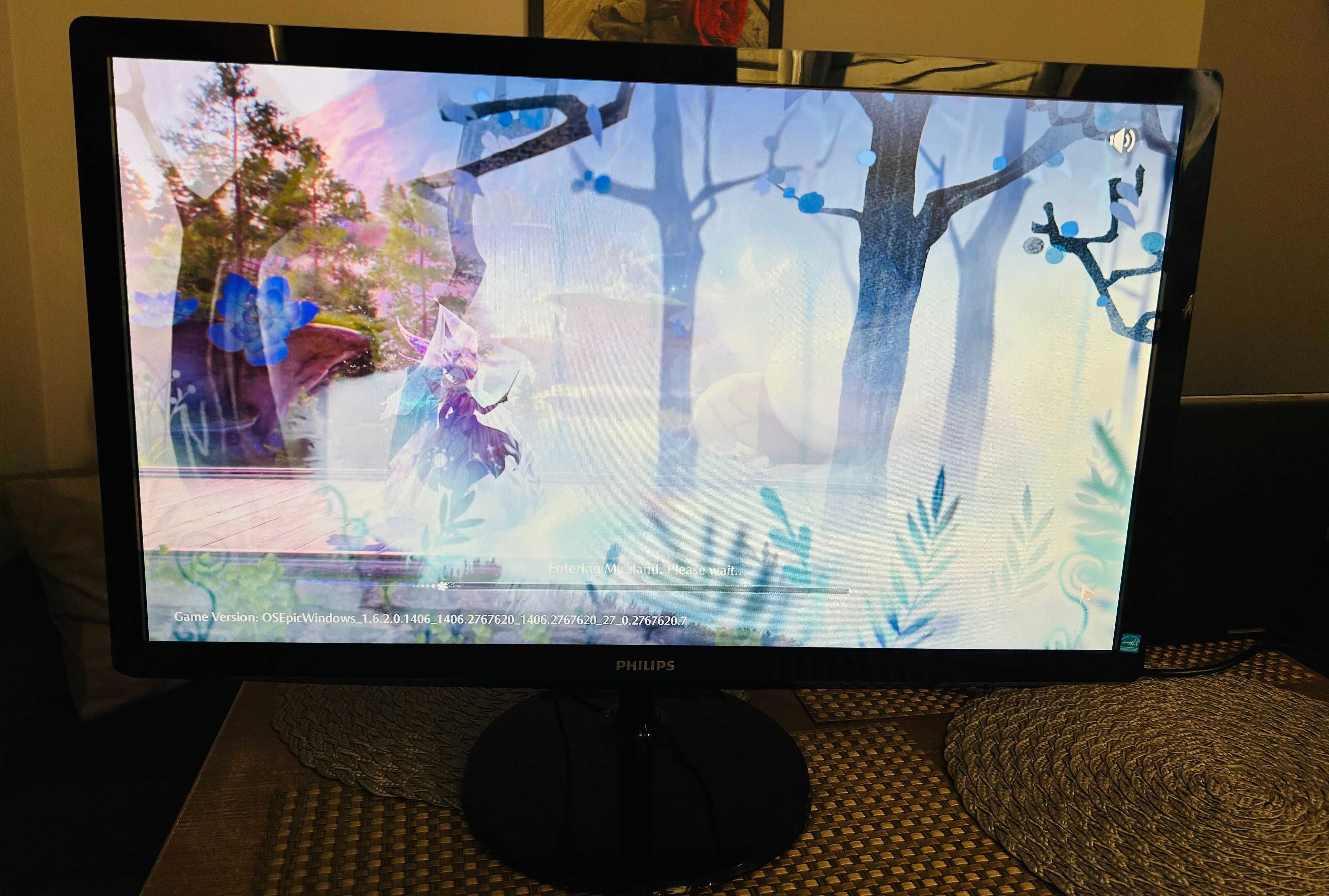 Monitor 27 cali Philips z głosnikami