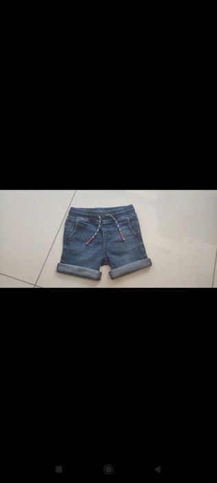 Spodenki jeans dla chłopca