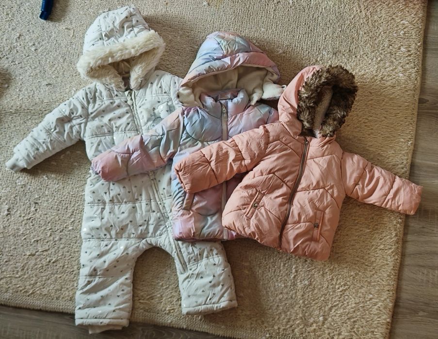 Kurtki i kombinezon zimowy