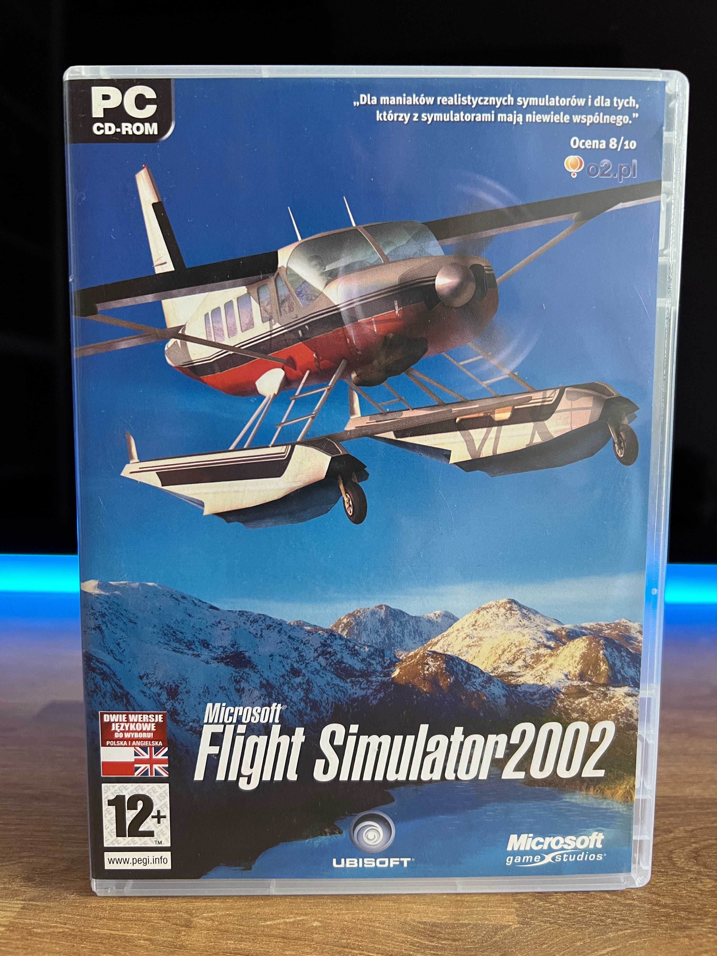 Microsoft Flight Simulator 2002 (PC PL 2008) CD BOX kompletne wydanie