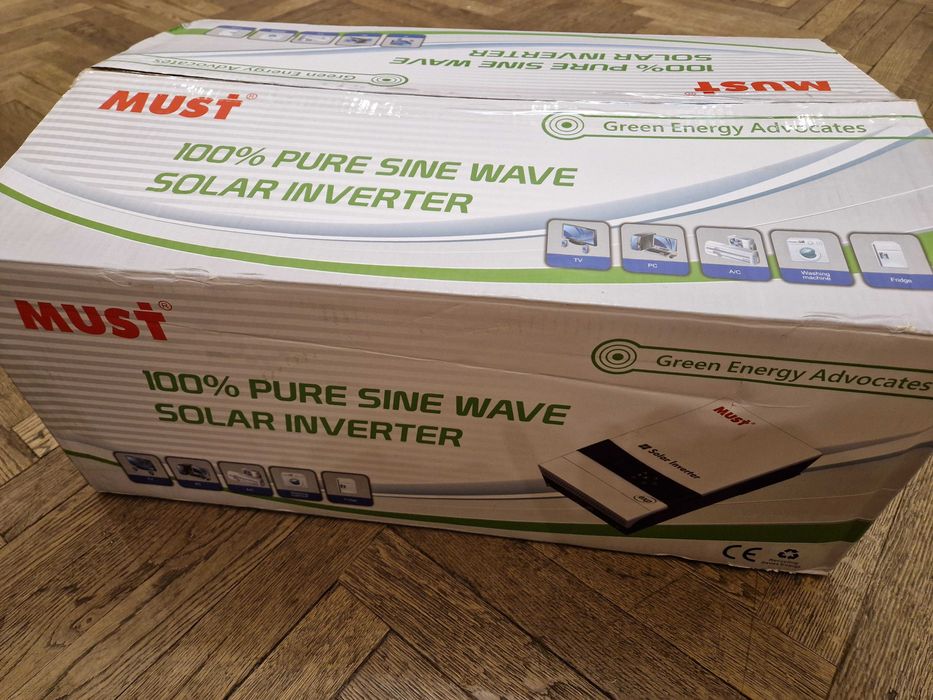 Автономний сонячний інвертор Must 6000W 48V 120A (PV19-6048 WIFI EXP)