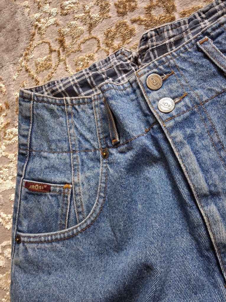 Spodnie damskie wysoki stan cross jeans