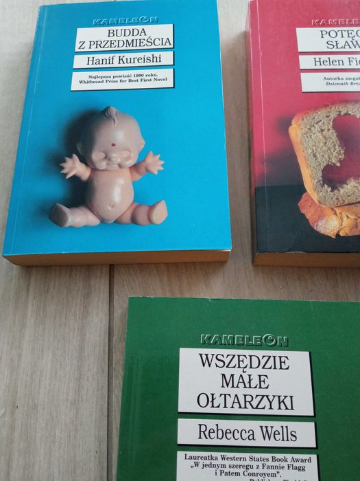 Budda z przedmieścia Potęga sławy Wszędzie małe ołtarzyki 3 książki