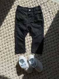 Чорні джинси на хлопчика george 9-12 міс / 74-80 см