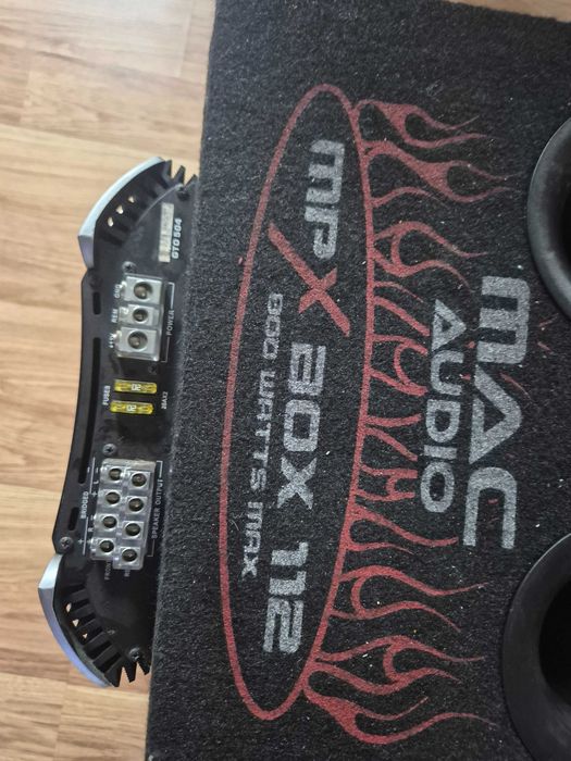 Wzmacniacz + subwoofer